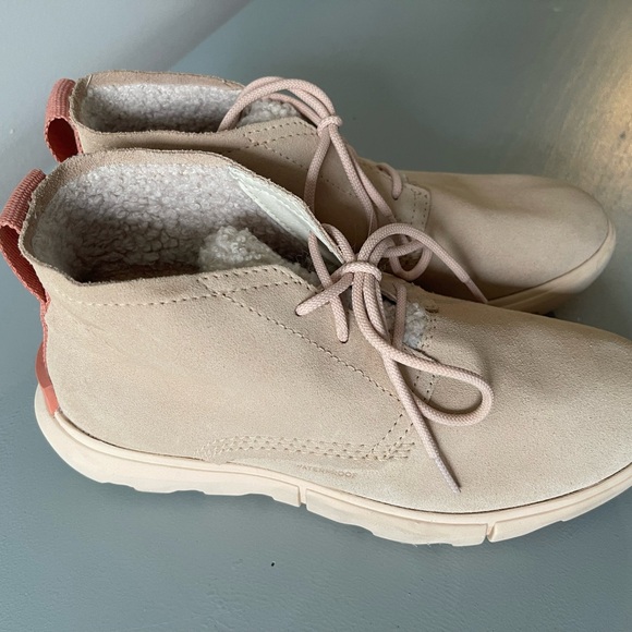 Sorel Shoes - Sorel Explorer II Drift Waterproof Suede Ankle Boots, light beige 8.5M women’s